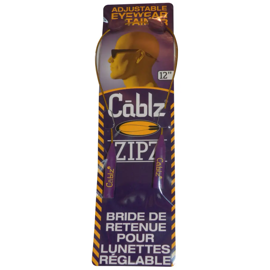 Cablz Zipz Purple/Gold 1