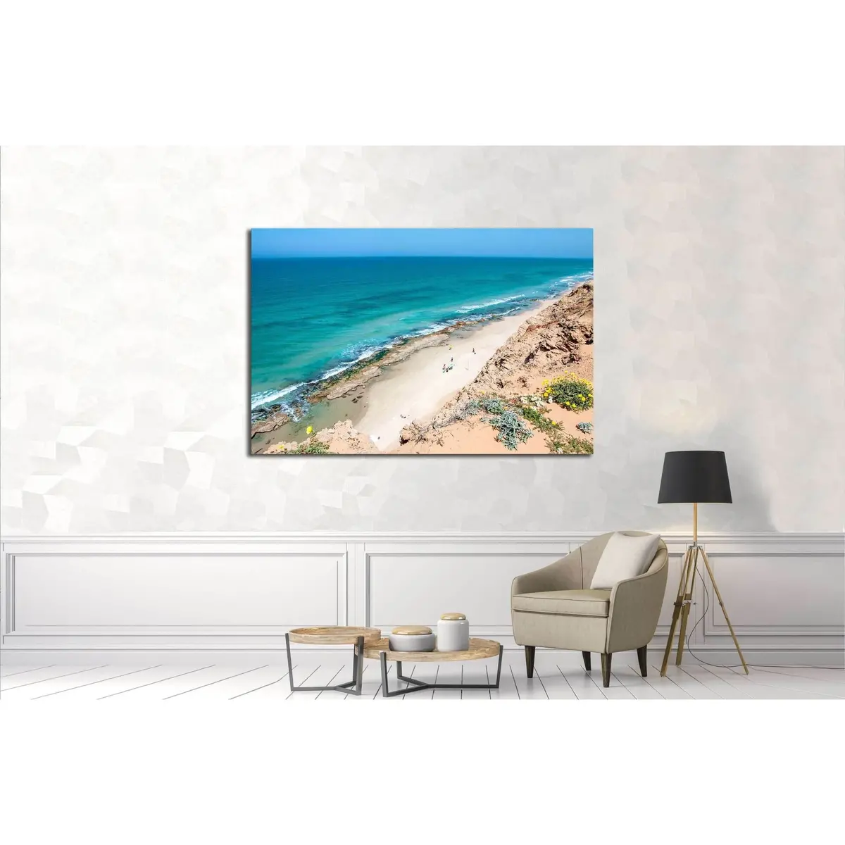 A Beautiful Landscape Of The Sea №2853 Ready To Hang Canvas Print 3