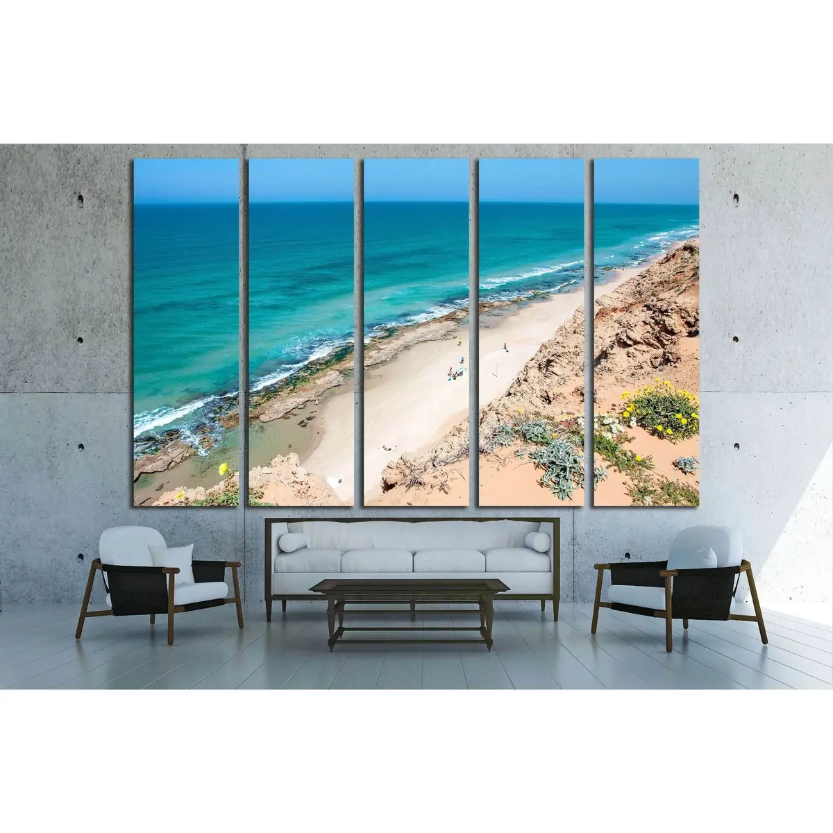 Ocean Landscape Canvas Art #2853 – Premium Ready-to-Hang Wall Decor - Image 3