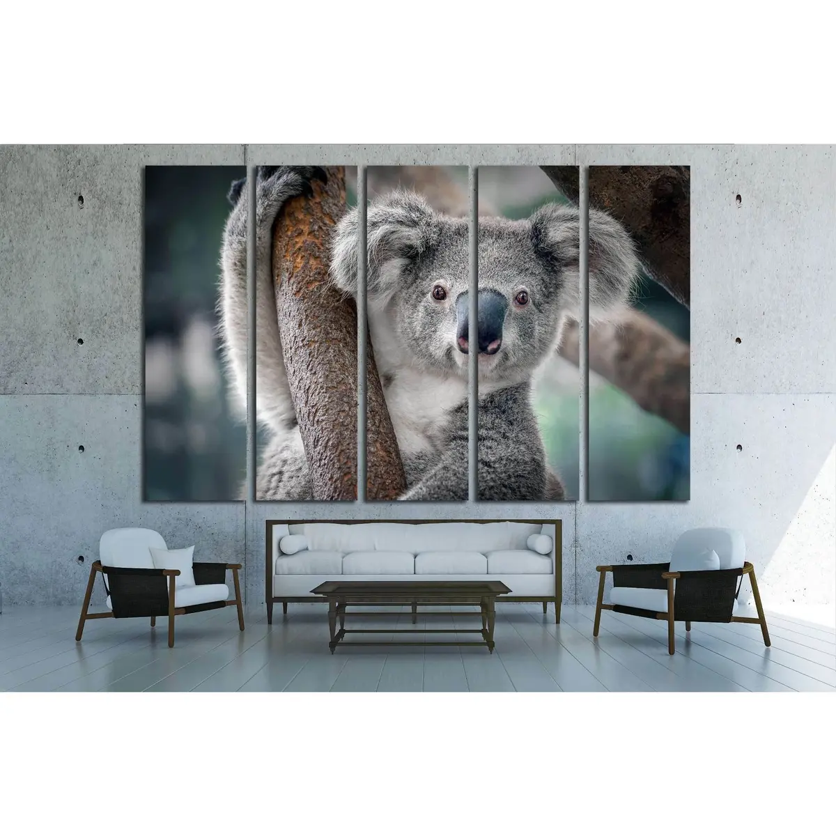 Adorable Koala Wall Art – Canvas Print #2378 - Image 3
