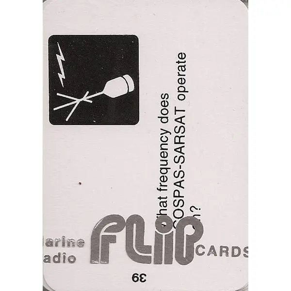 Marine Radio Flip Card Pack 1