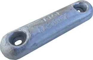 M.G. Duff Aluminium Anode Ad78b 1.7 Kgs 1