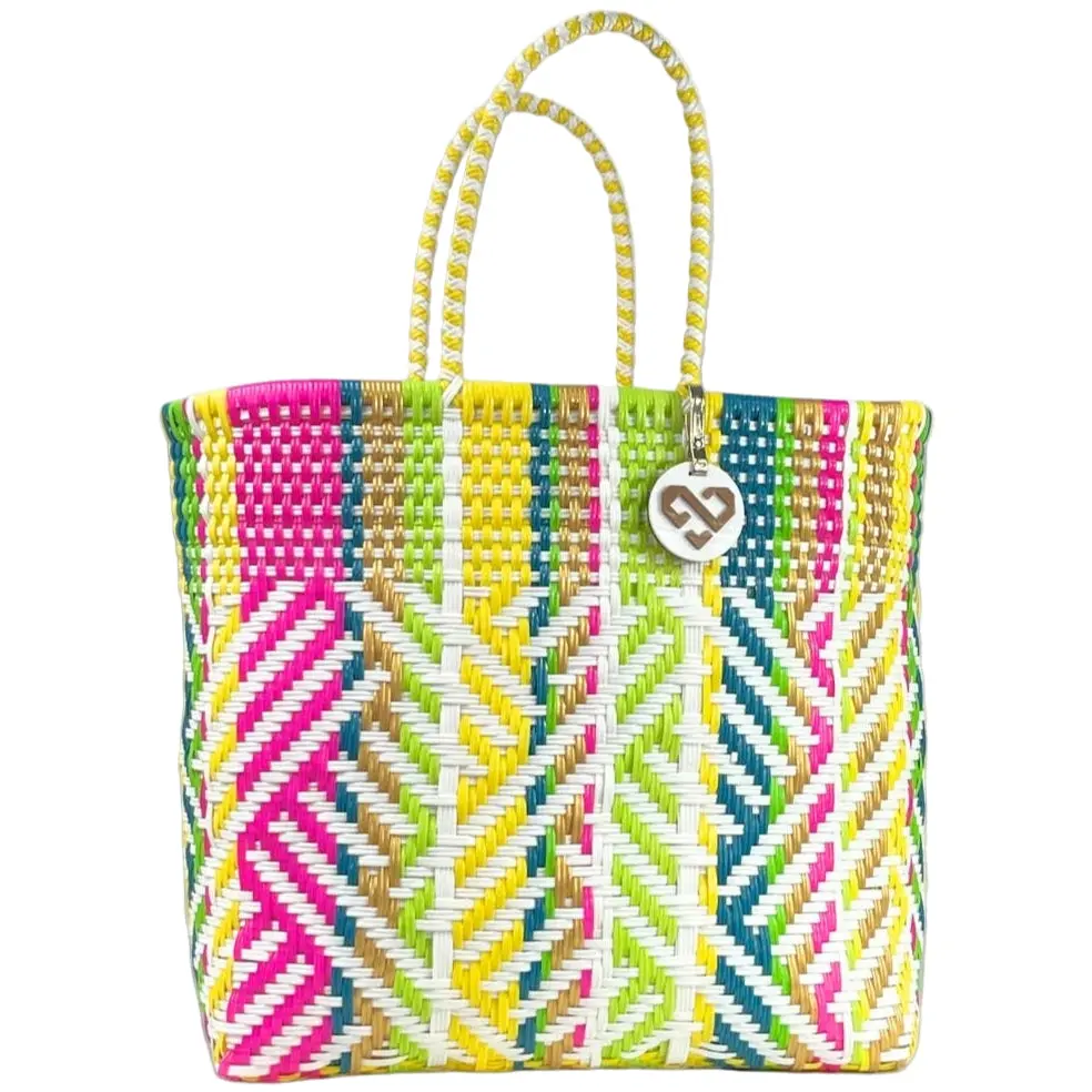 Maria Victoria Mulitcolored Sol Beach Bag 1