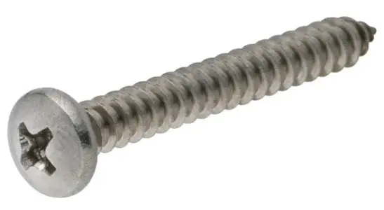 Hillman Sheet Metal Screws, Zinc, Phillips Pan Head, #14 X 1-1/2-In - 100 Pack 1