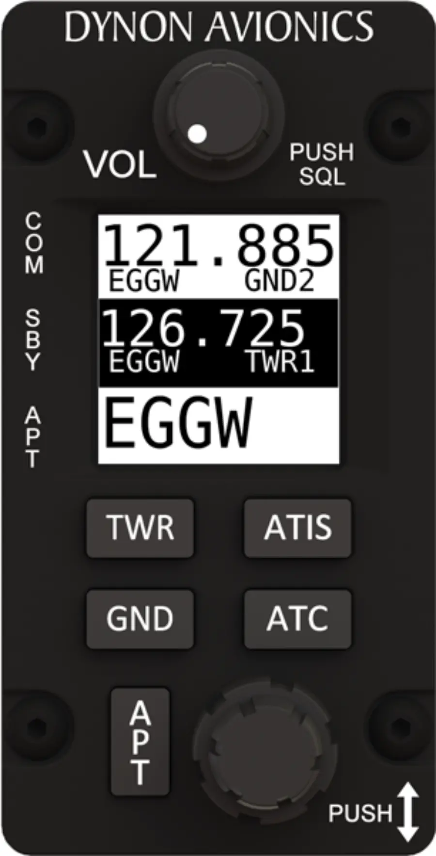 Sv-Com-X83 Com Radio – 8.33 Spacing 1