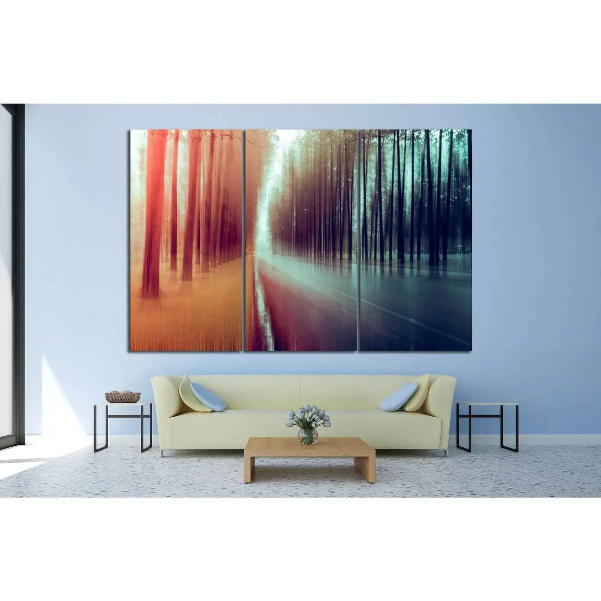 Abstract Forest №599 Ready To Hang Canvas Print 5