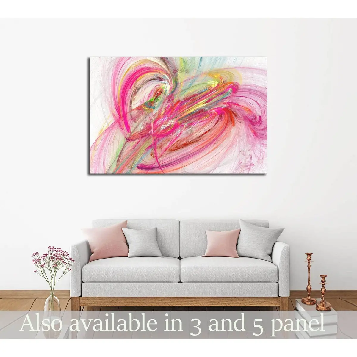 Abstract Illustration №2745 Ready To Hang Canvas Print 1