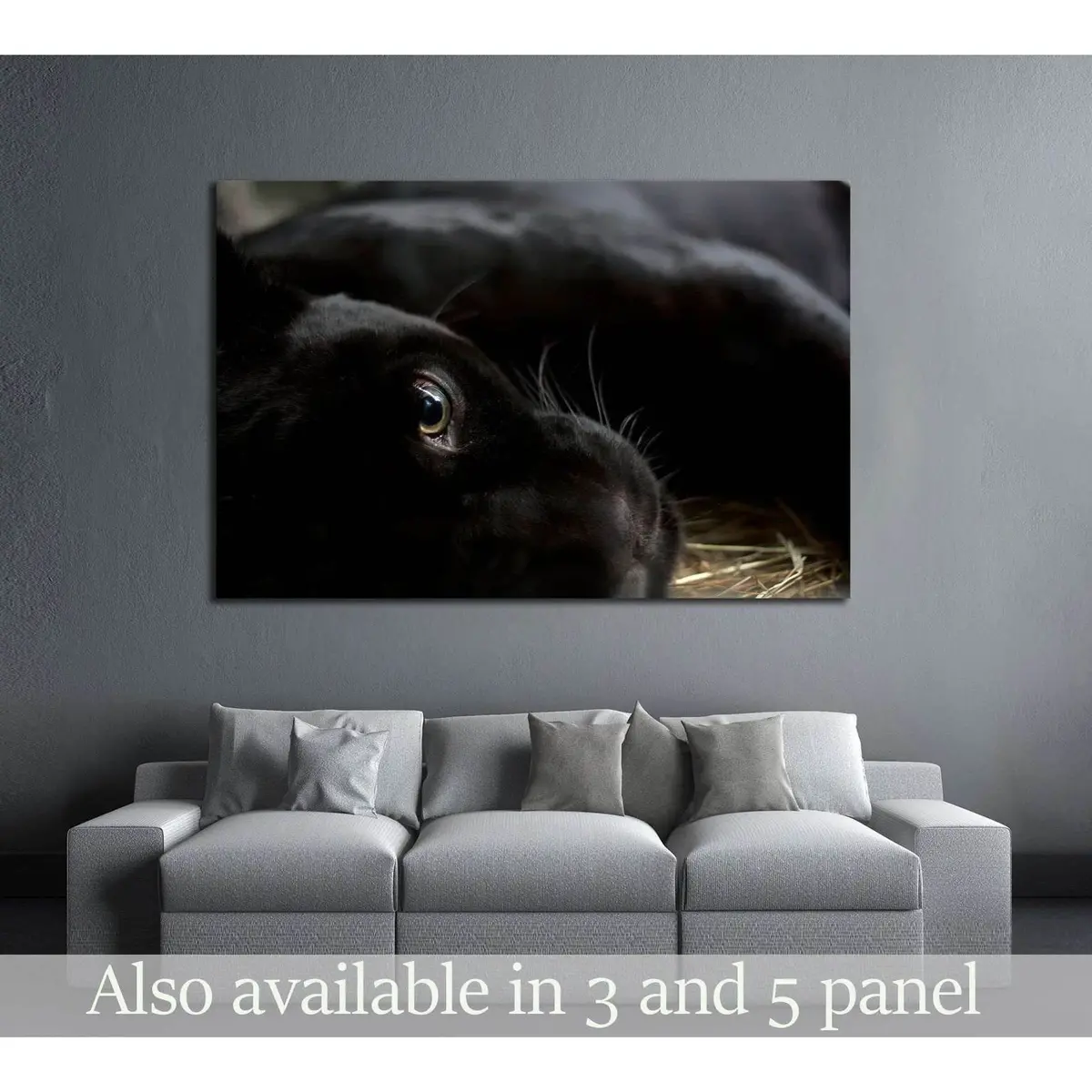Abstract Illustration On A Music Theme. Copy-Space №2340 Ready To Hang Canvas Print 1