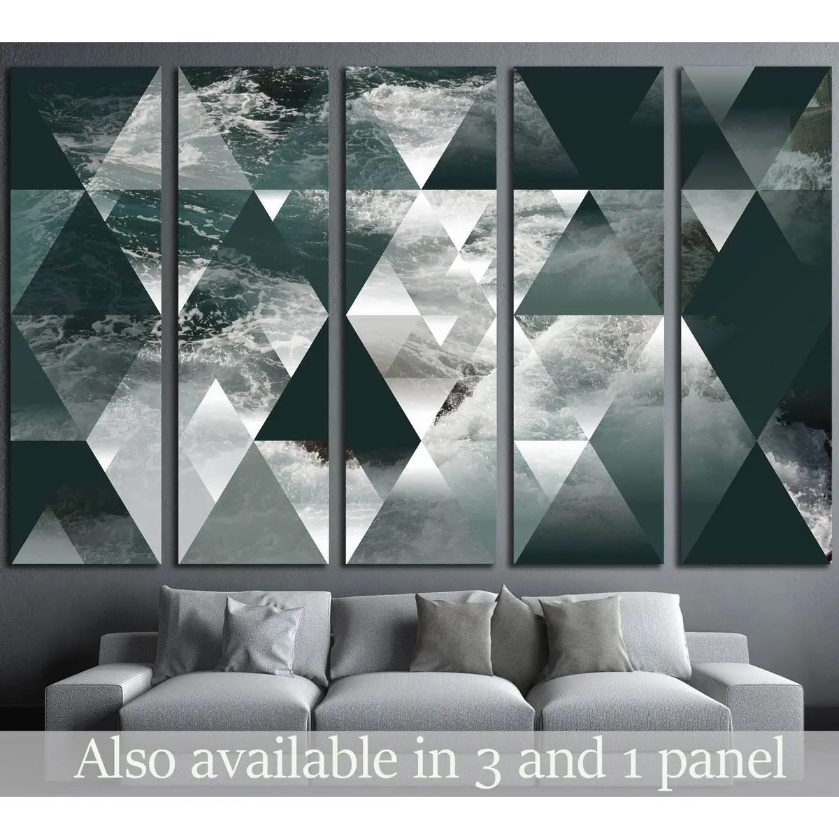 Abstraction №549 Ready To Hang Canvas Print 1