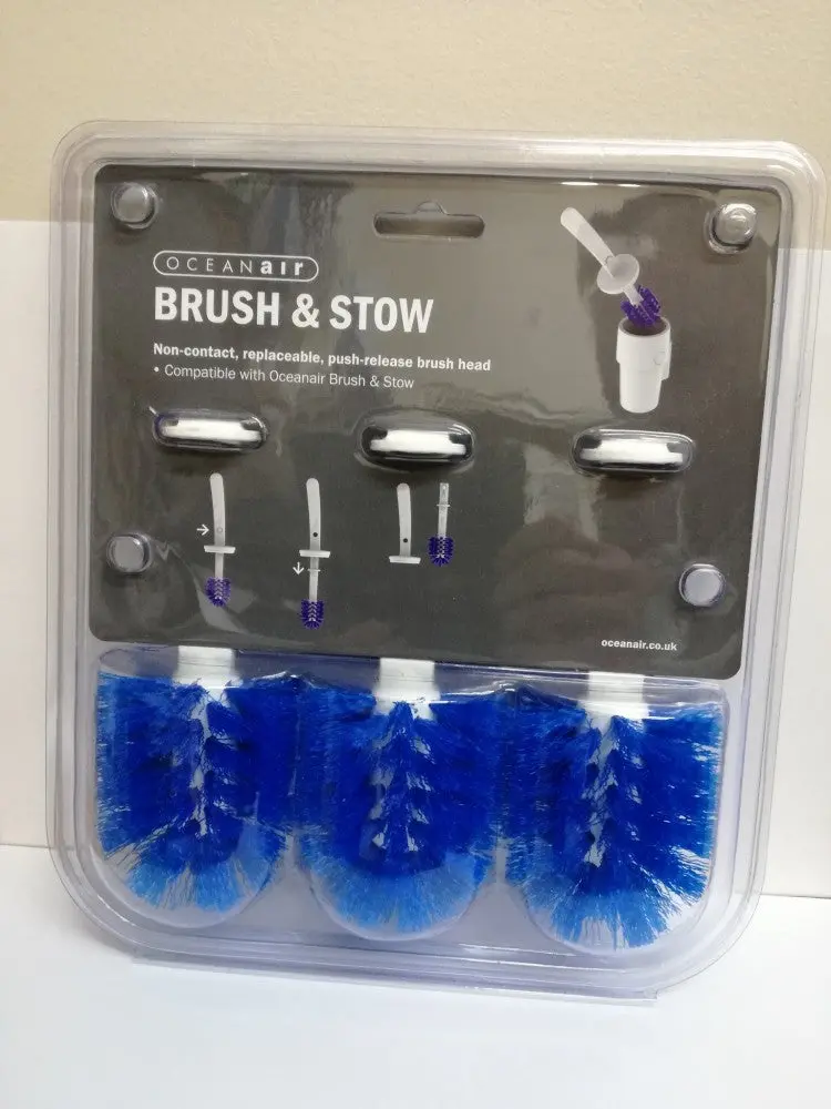 Brush & Stow Spare Brushhead Set 1