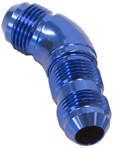 45-Degree Full-Flow An Bulkhead Fitting, -20An Size 1