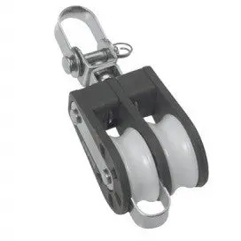 Barton Block Size 1 : Double - Swivel + Becket 1