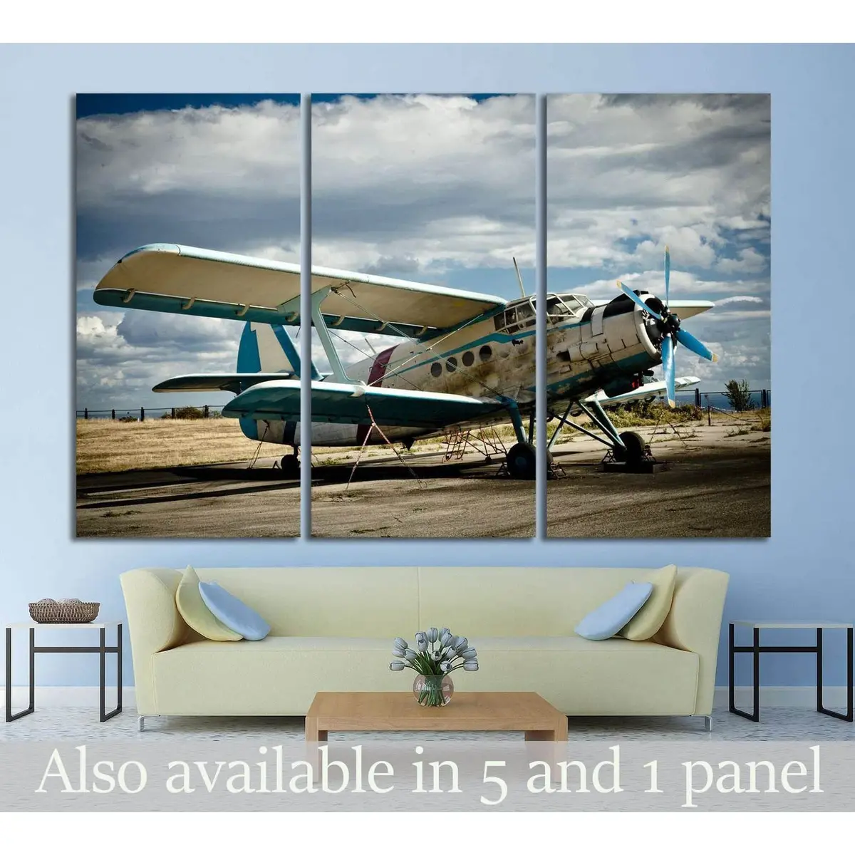 Aircraft №142 Ready To Hang Canvas Print 5