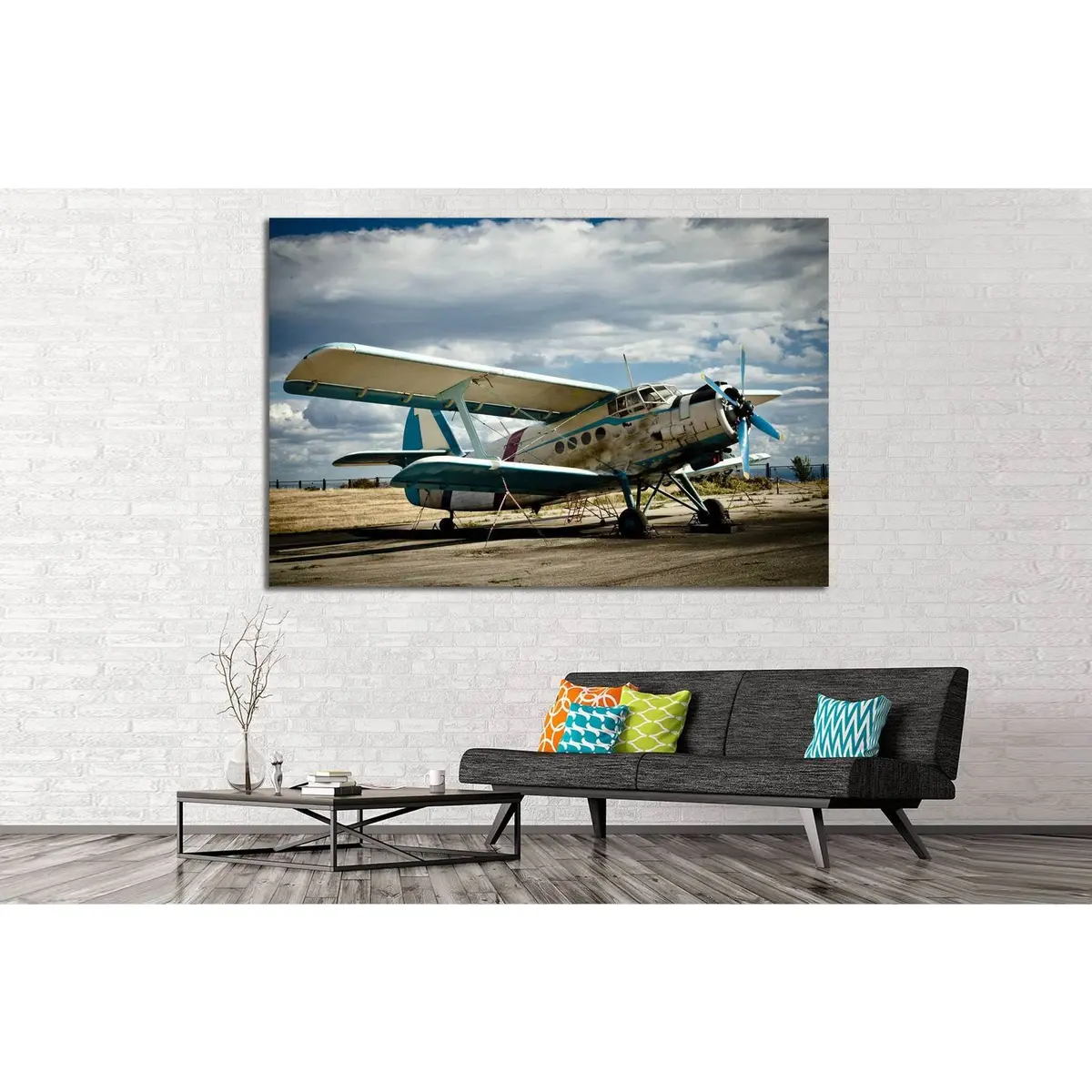 Aircraft №142 Ready To Hang Canvas Print 3