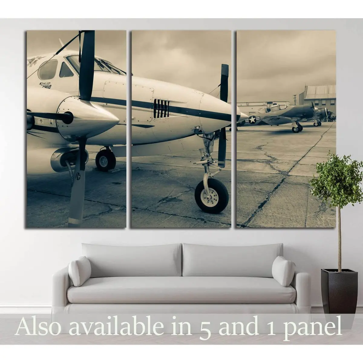 Aircraft №147 Ready To Hang Canvas Print 5