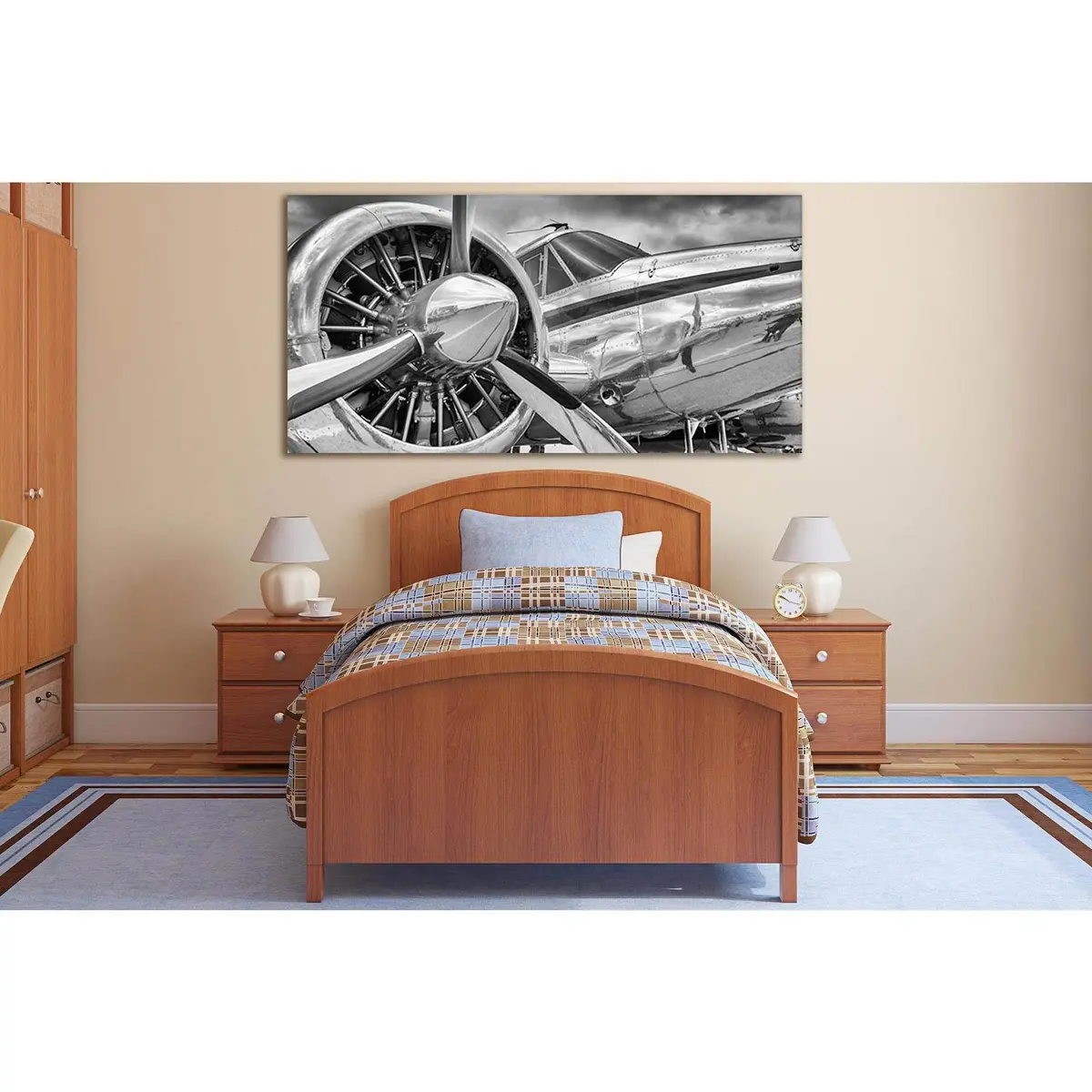 Aircraft Aviation Propeller №Sl734 Ready To Hang Canvas Print 2