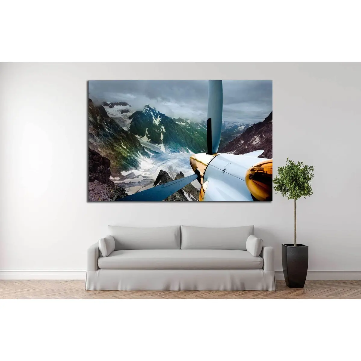Aircraft Propeller №177 Ready To Hang Canvas Print 3