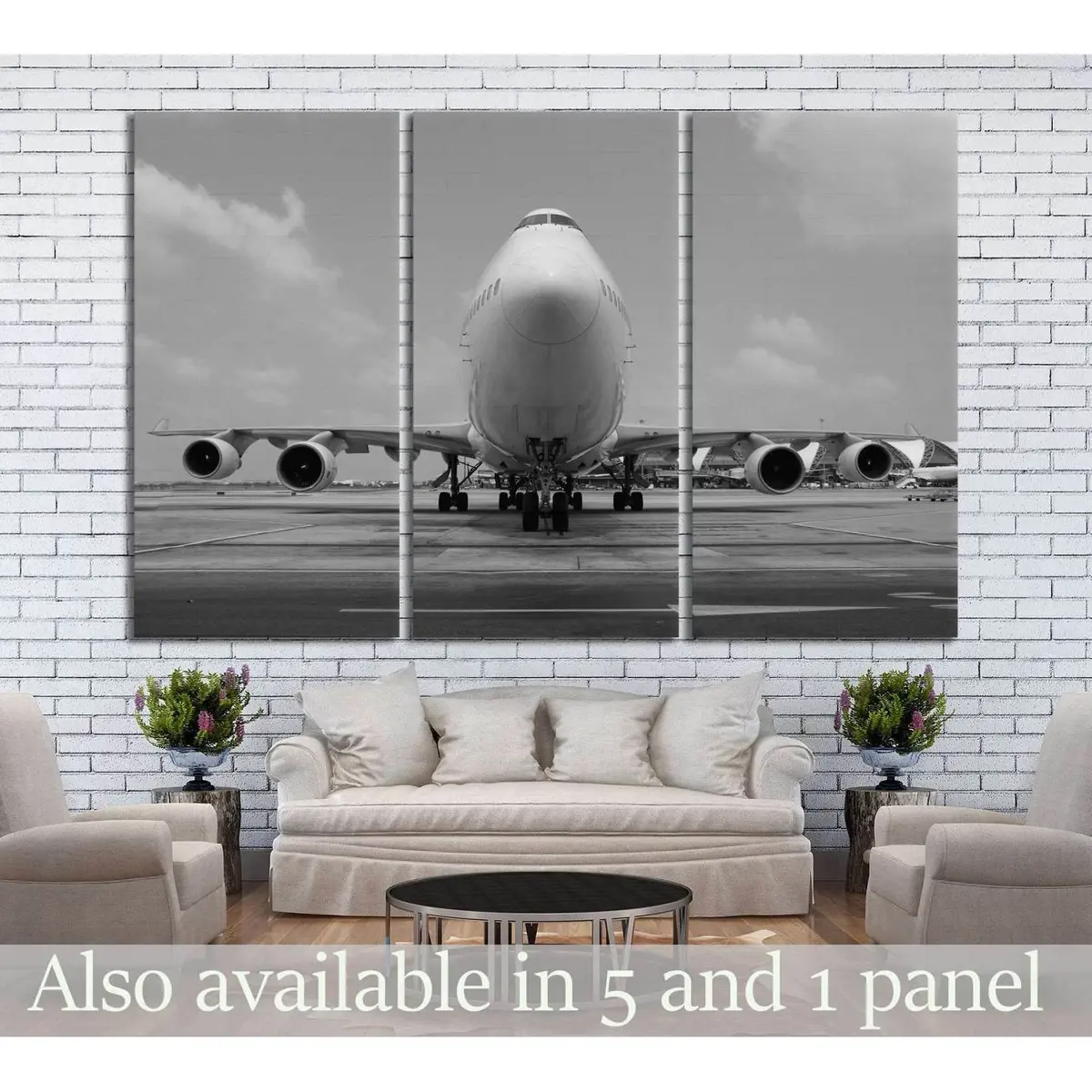 Airplane №143 Ready To Hang Canvas Print 5