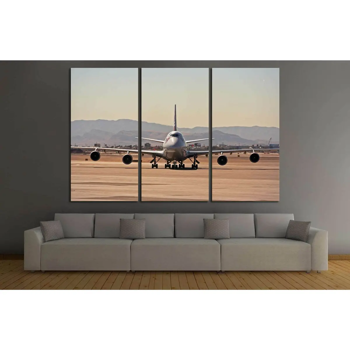 Airplane №145 Ready To Hang Canvas Print 5