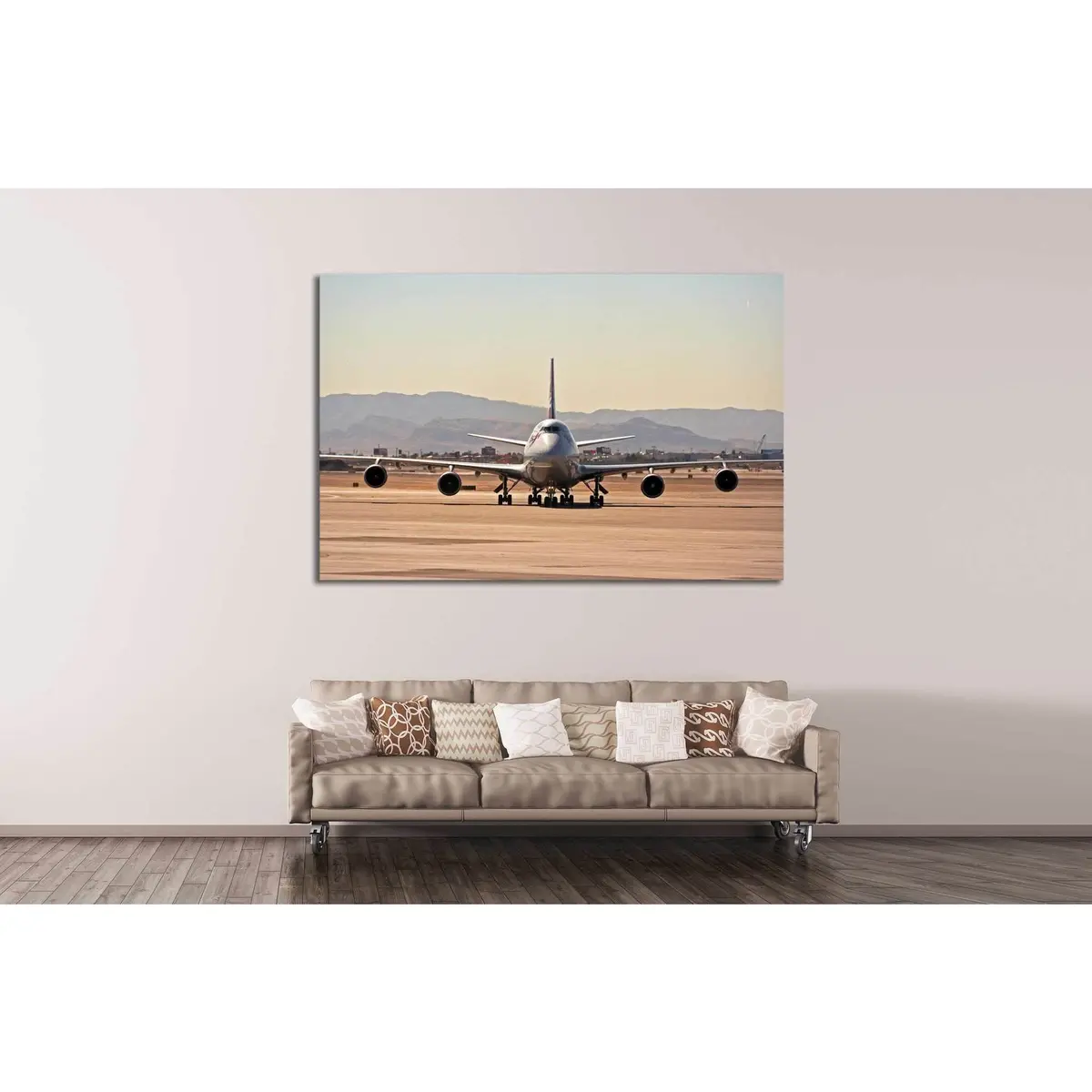 Airplane №145 Ready To Hang Canvas Print 3