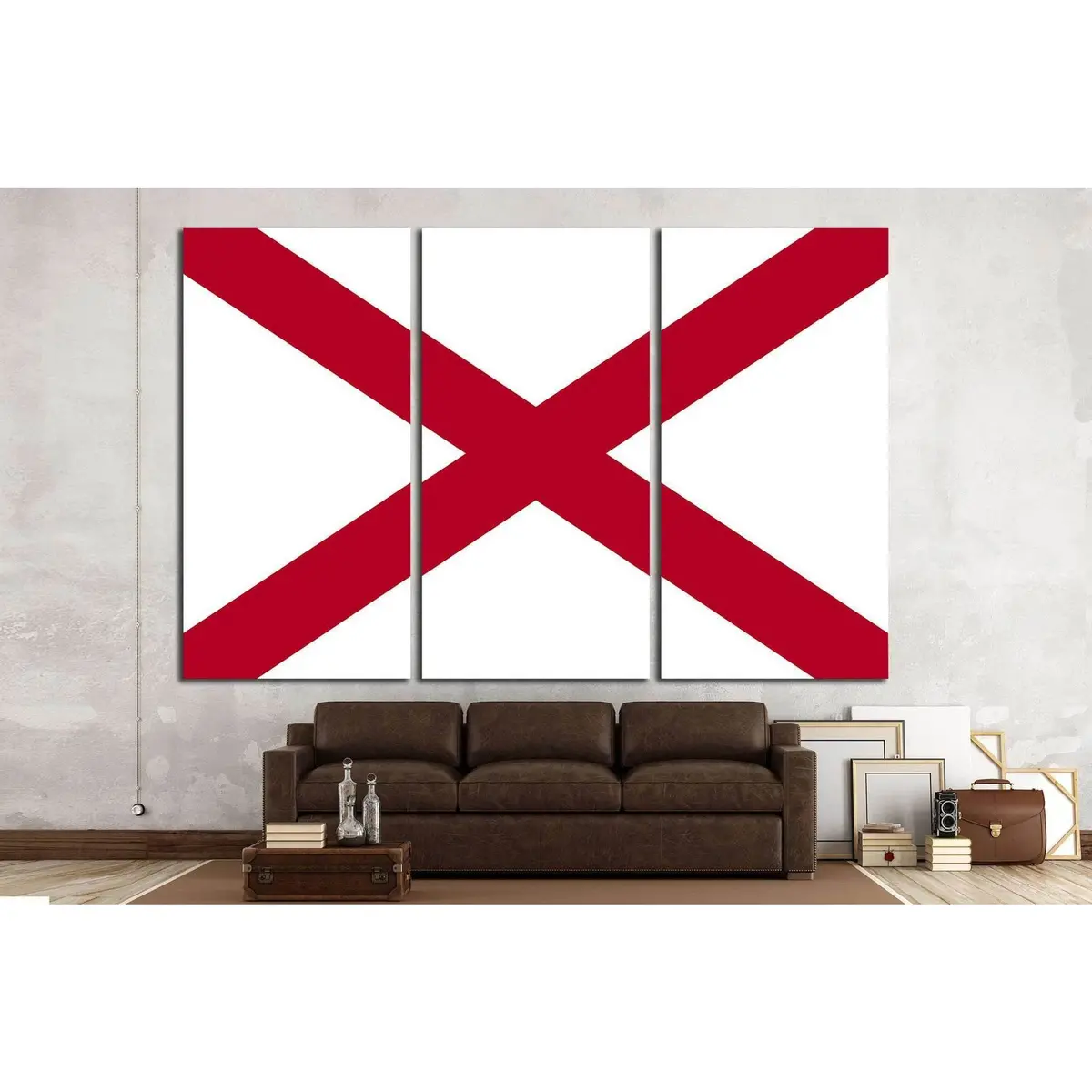 Alabama №673 Ready To Hang Canvas Print 5