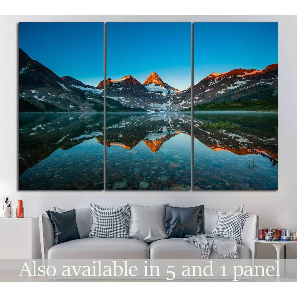 Alberta, Canada №25 Ready To Hang Canvas Print 5