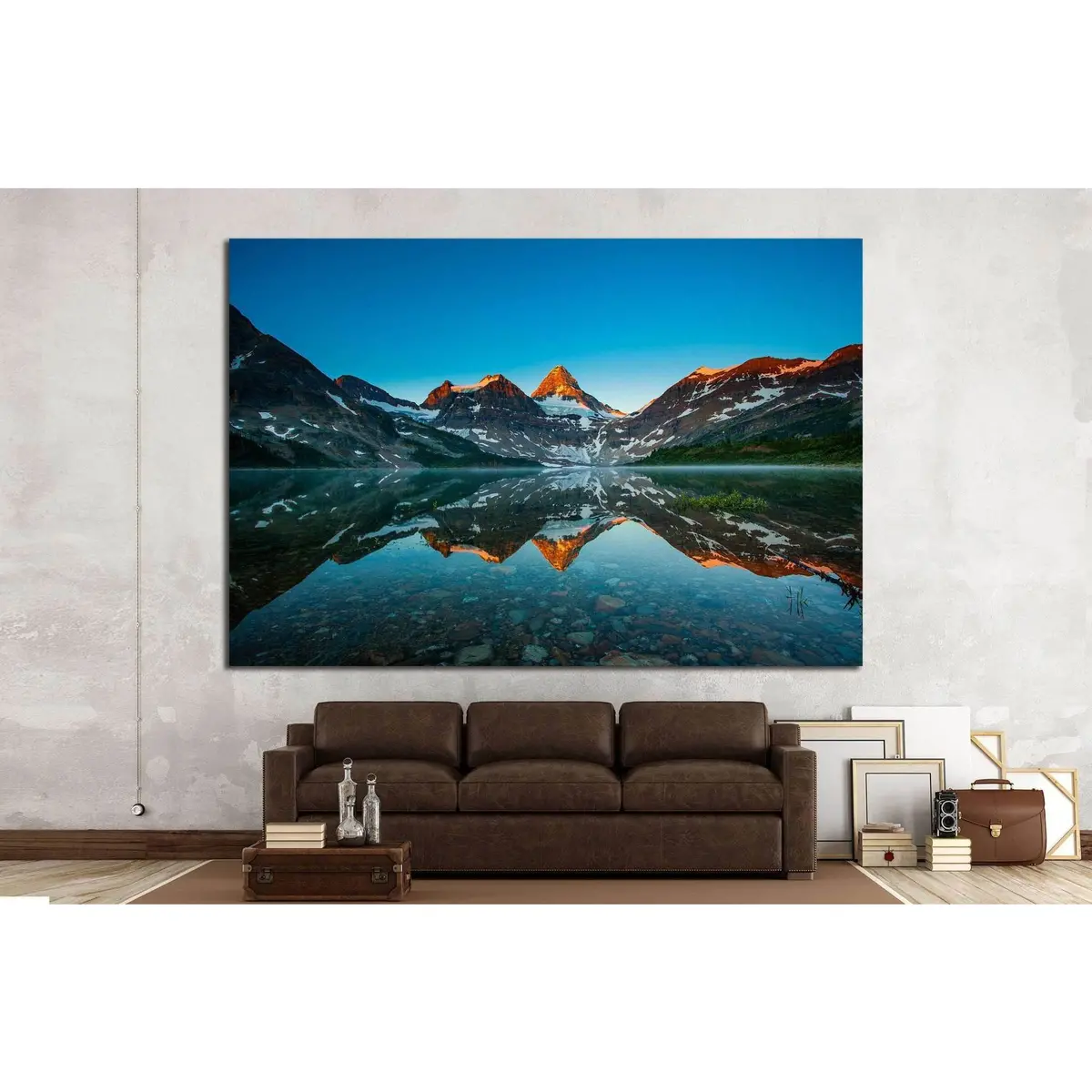 Alberta, Canada №25 Ready To Hang Canvas Print 3