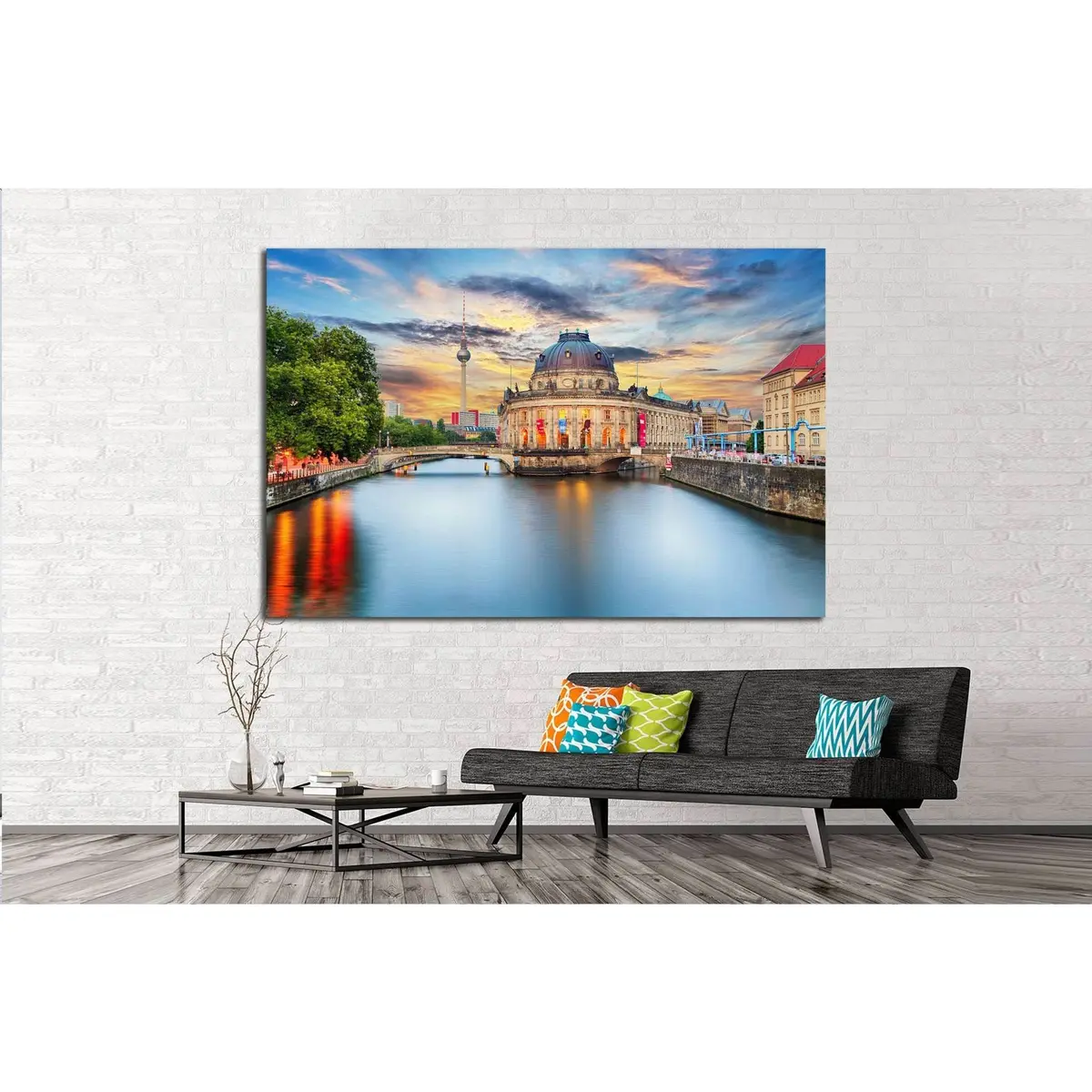 Alexanderplatz Tv Tower, Berlin, Germany №1189 Ready To Hang Canvas Print 3