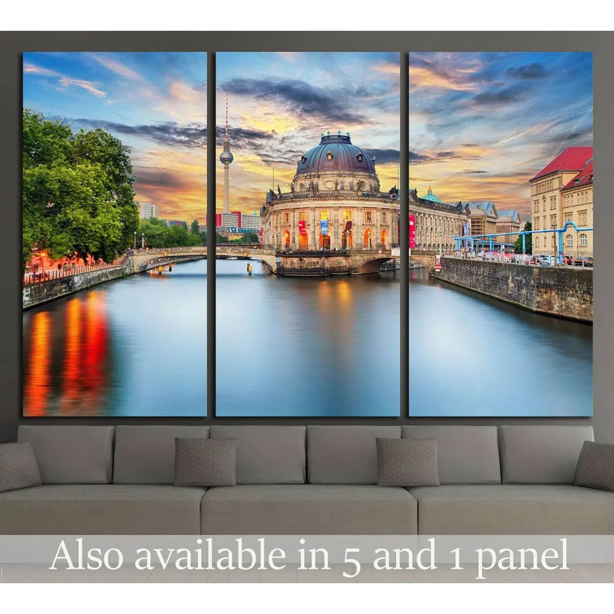 Alexanderplatz Tv Tower, Berlin, Germany №1189 Ready To Hang Canvas Print 5