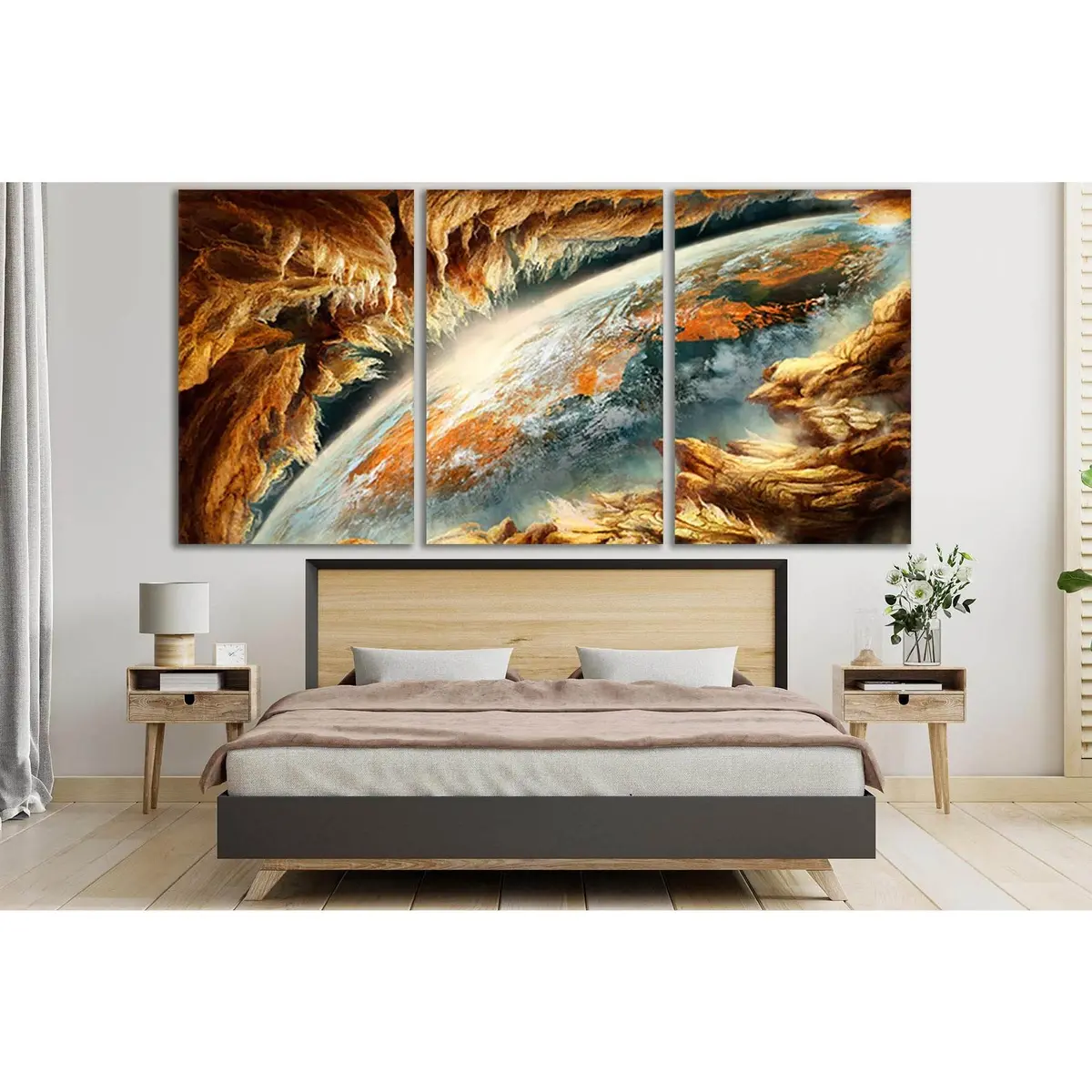 Alien Planet View №Sl968 Ready To Hang Canvas Print 5
