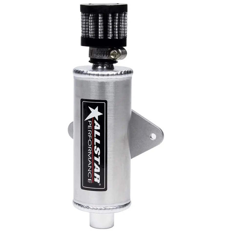 Allstar All36142 Compact Mini Breather Tank For Race & Street Use 1