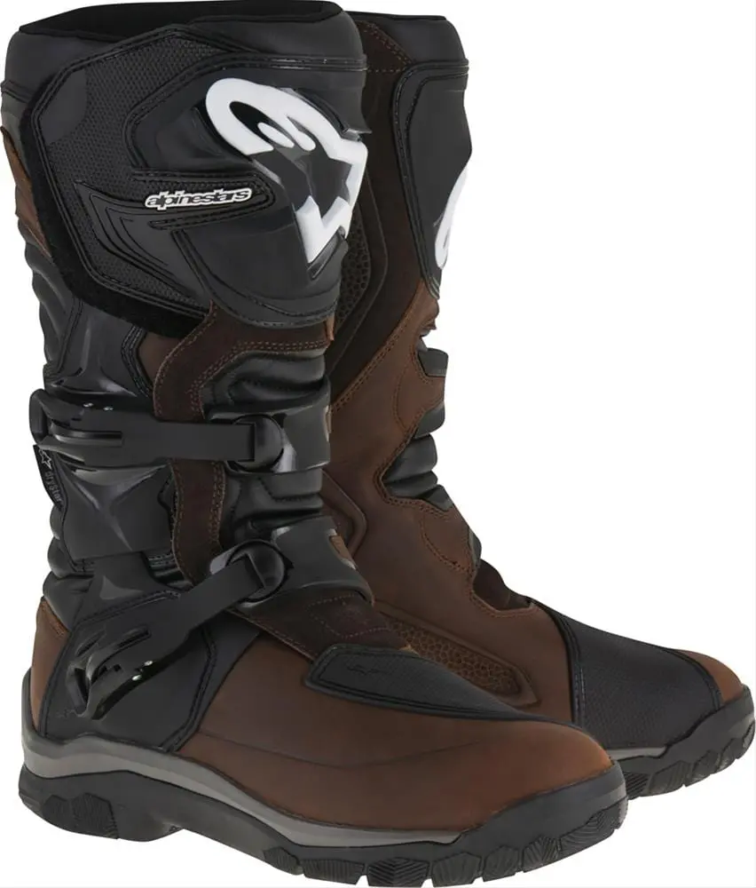 Alpinestars Mx Corozal Drystar Adventure Boots – Oiled Leather 1