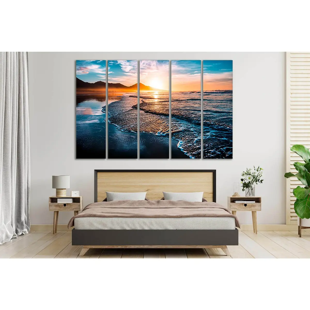 Stunning Beach Sunset Canvas Art №SL48 – Premium Ready-to-Hang Wall Decor - Image 3