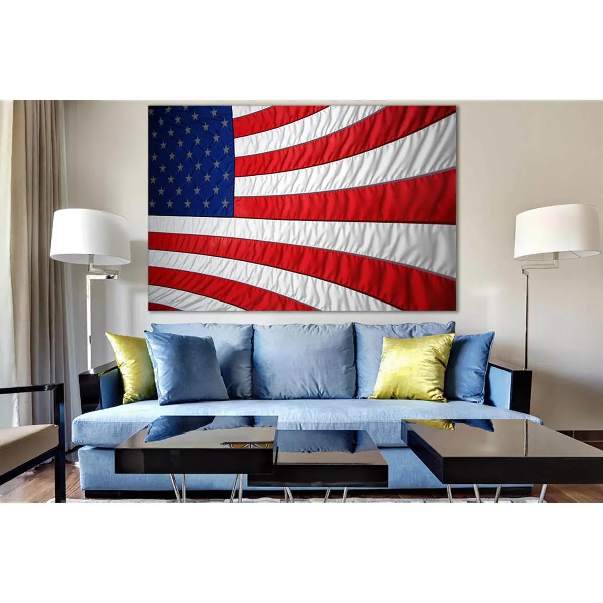 American Flag №Sl1210 Ready To Hang Canvas Print 2