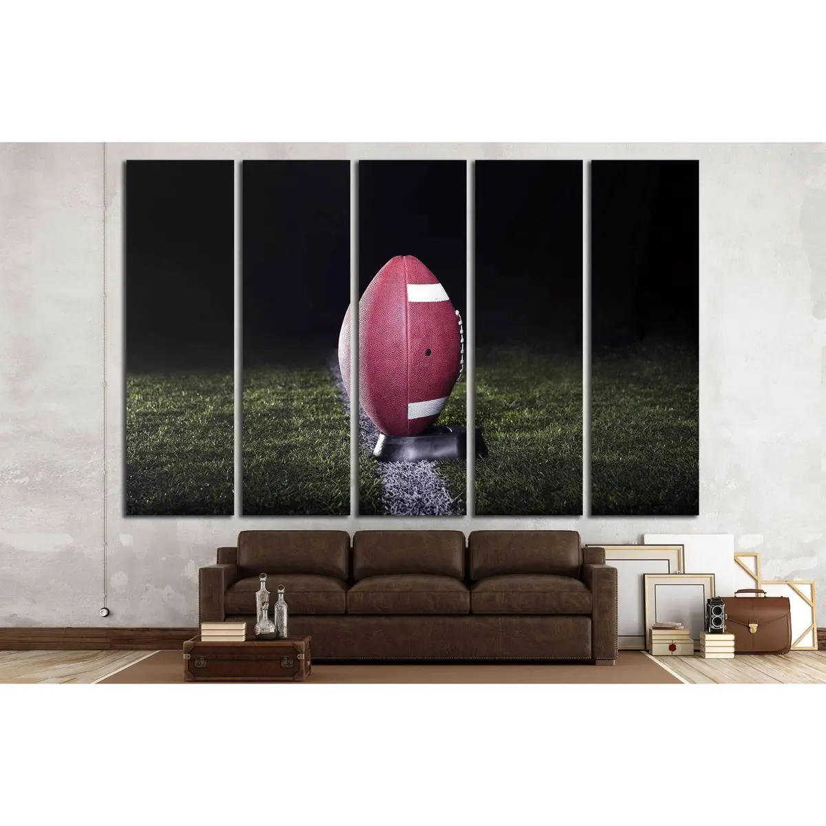 American Football Kickoff Canvas Wall Art №2126 - Image 3