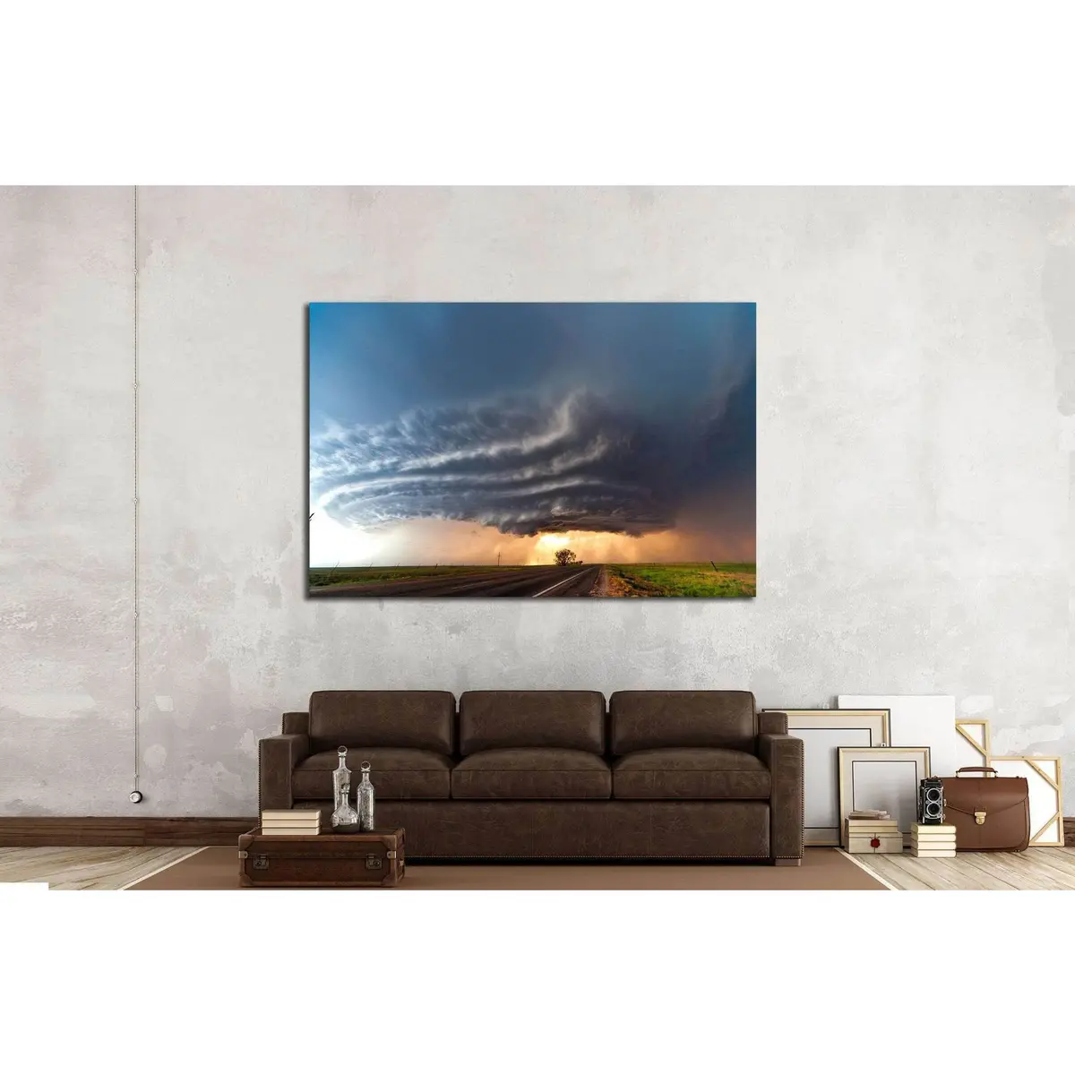 American Plains №598 Ready To Hang Canvas Print 2