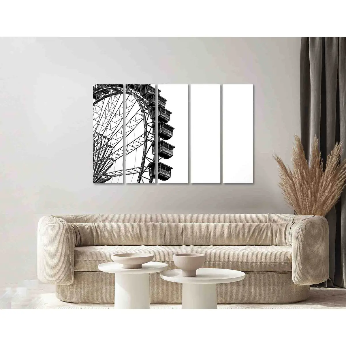Amusement Park D2838 Premium Ready-to-Hang Canvas Wall Art - Image 3