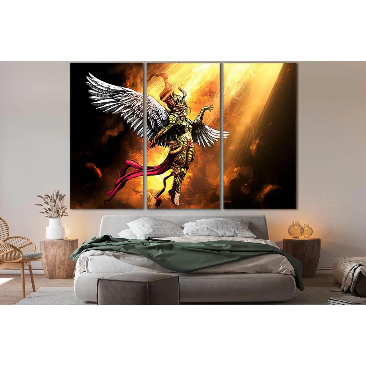Angel Woman In The Light №Sl1214 Ready To Hang Canvas Print 5