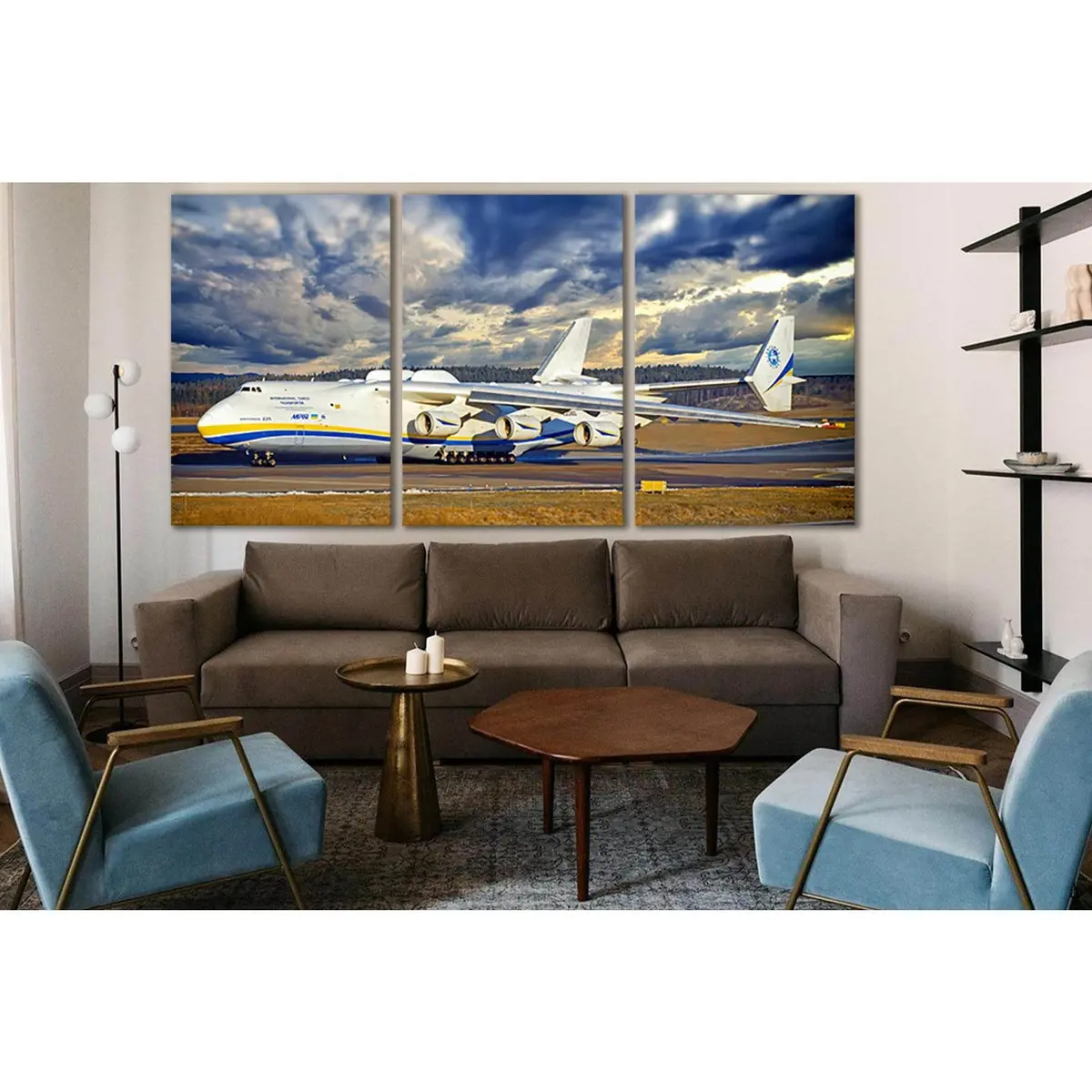 Antonov An-225 Mriya On The Runway №Sl1440 Ready To Hang Canvas Print 5