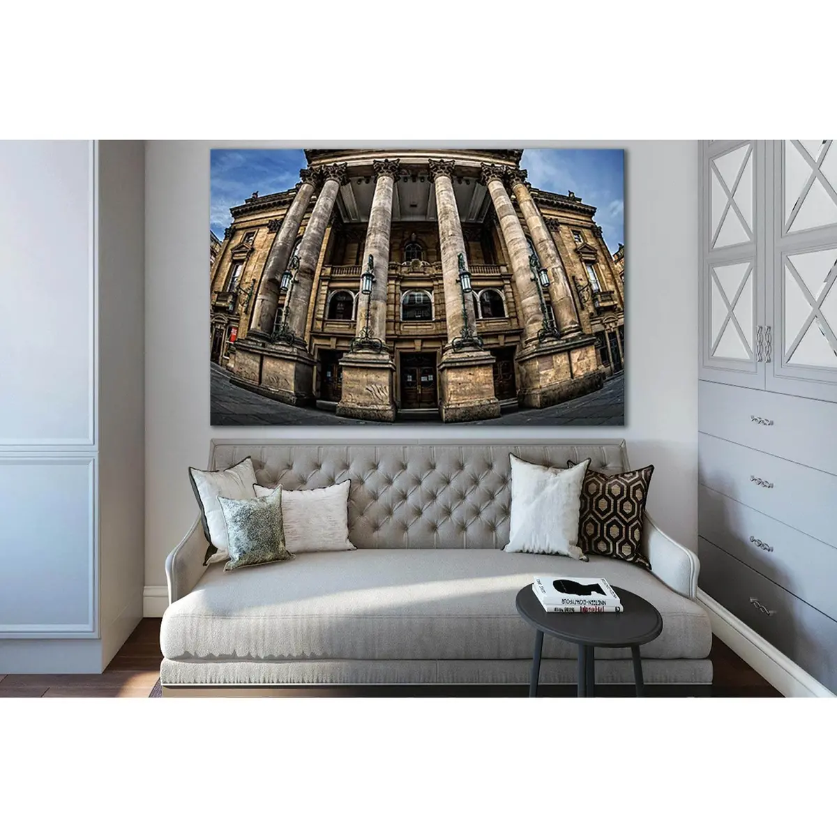 Architecture Newcastle Theater Royal №Sl1362 Ready To Hang Canvas Print 1