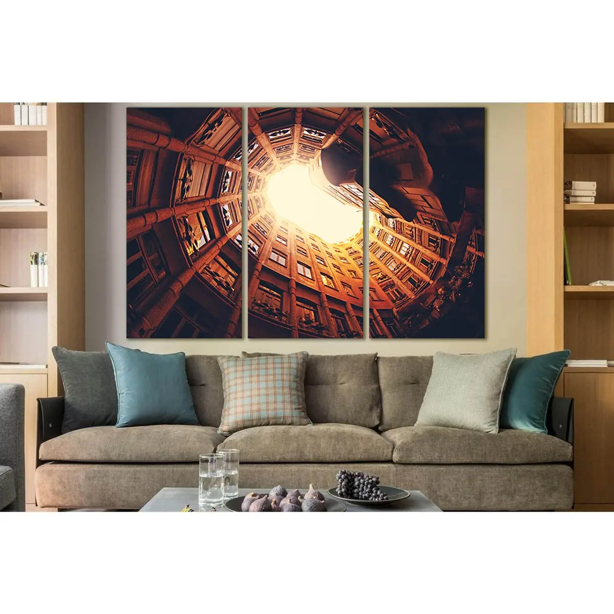 Architecture Of Casa Mila House №Sl1382 Ready To Hang Canvas Print 5