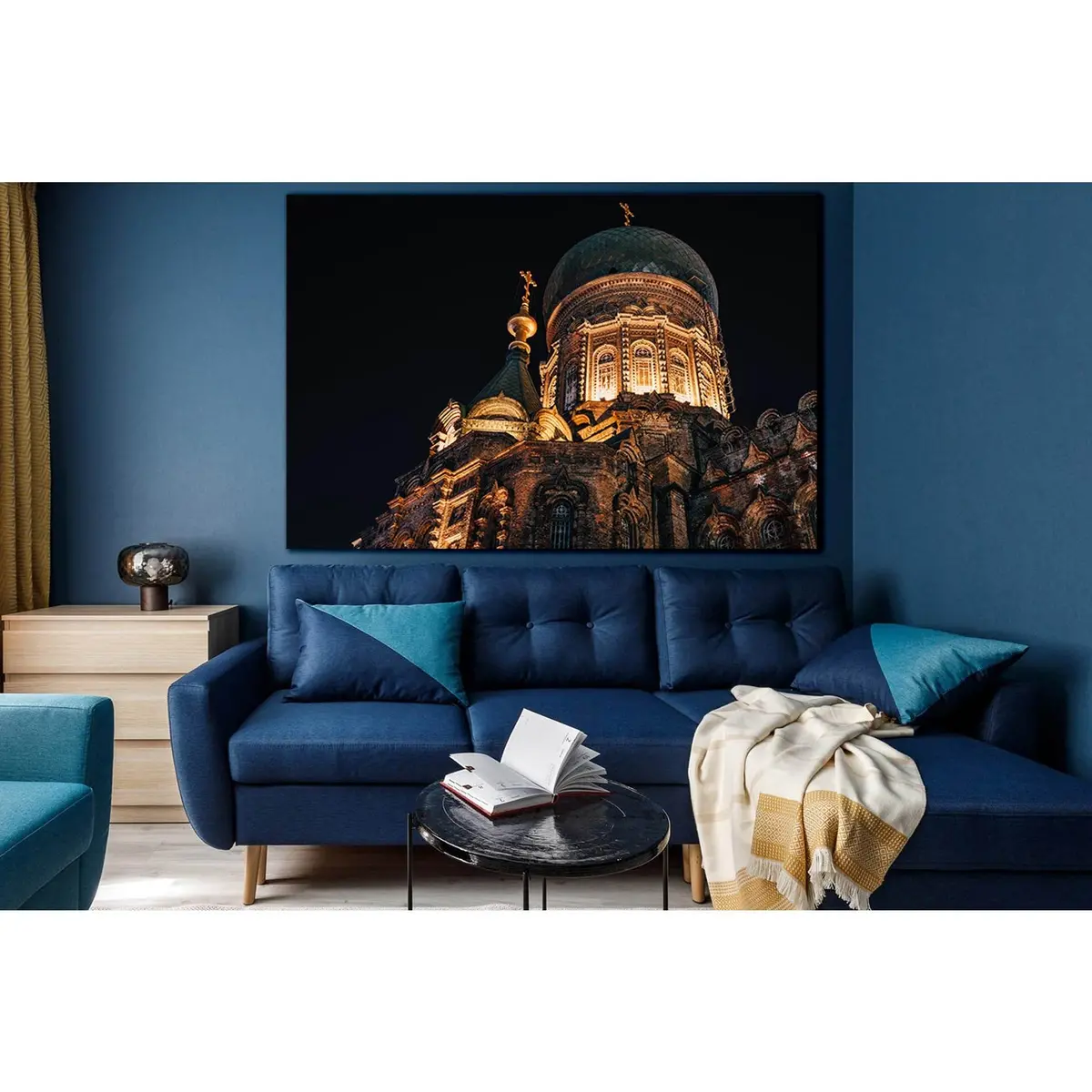 Architecture Of The Orthodox Church №Sl1414 Ready To Hang Canvas Print 1