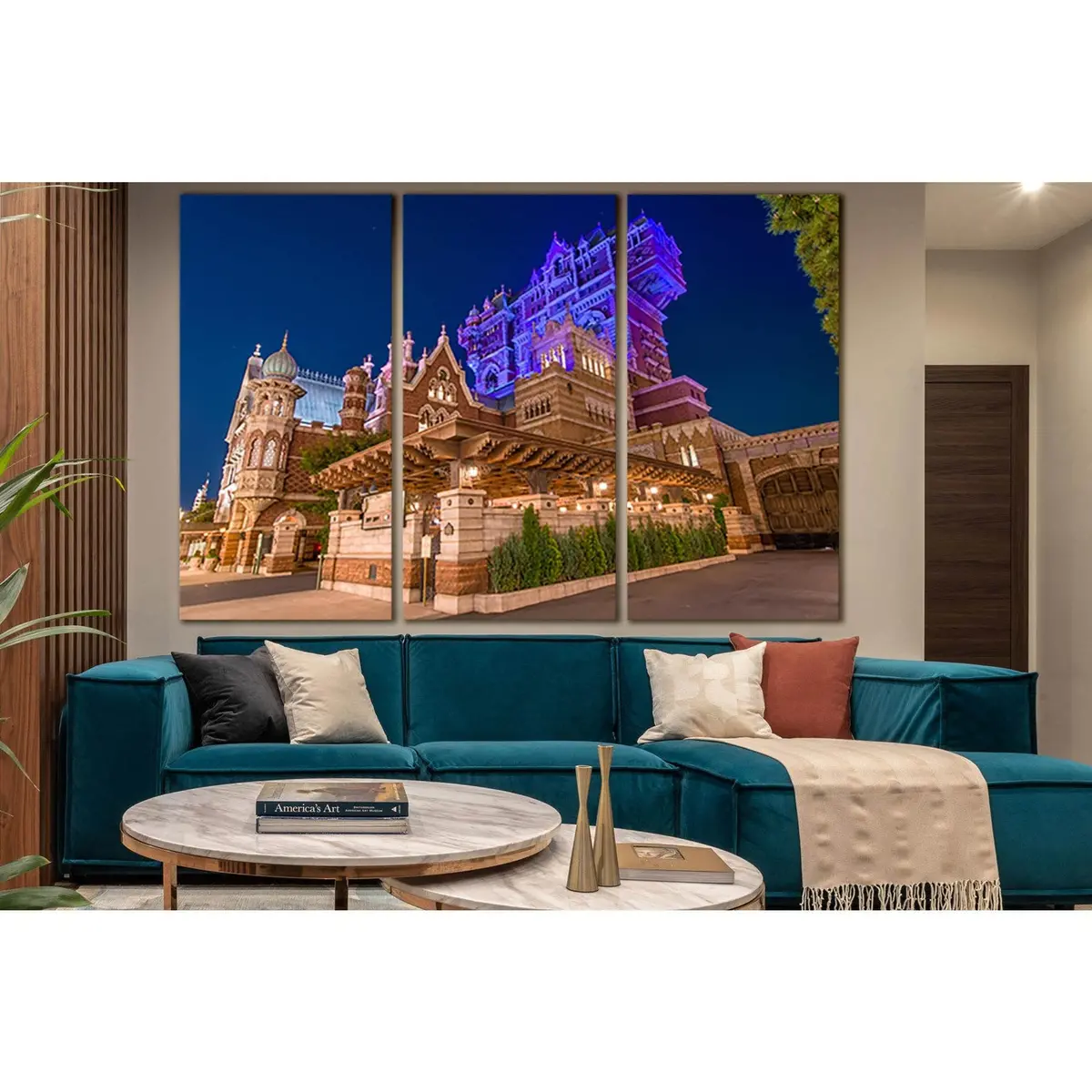 Architecture Of Tokyo Disneysea №Sl1377 Ready To Hang Canvas Print 5