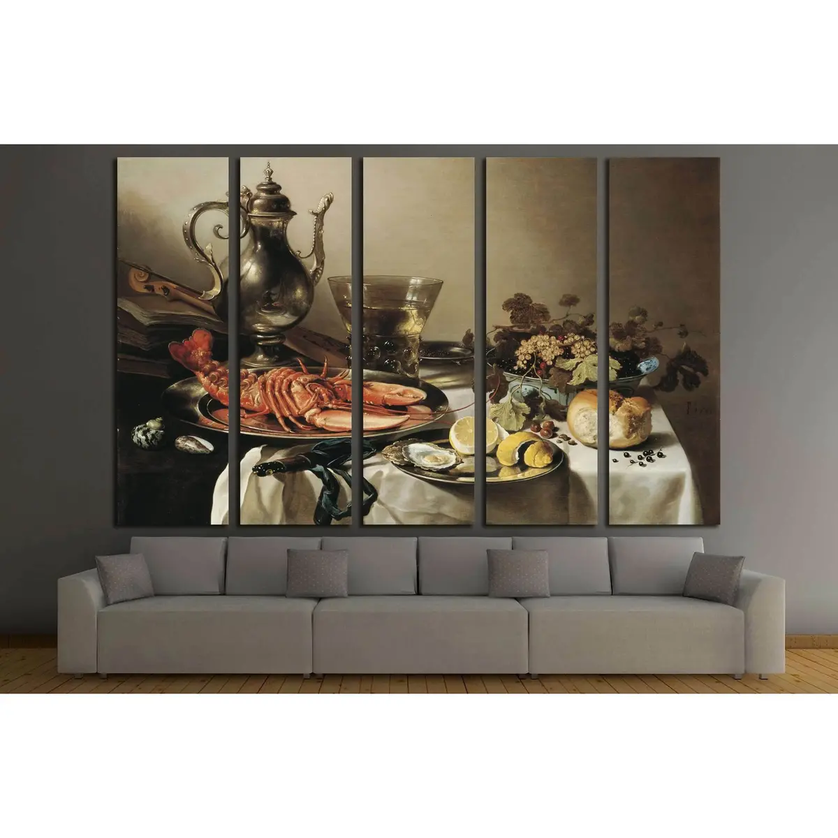 Abstract Canvas Wall Art Print – Ready to Hang - Image 3