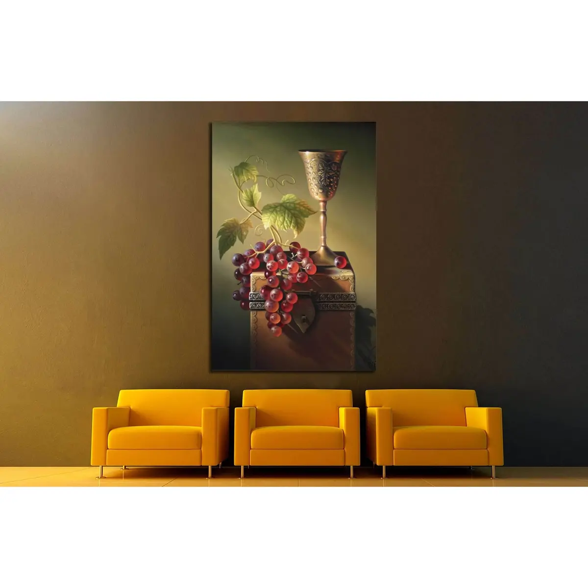 Art №3448 Ready To Hang Canvas Print 3