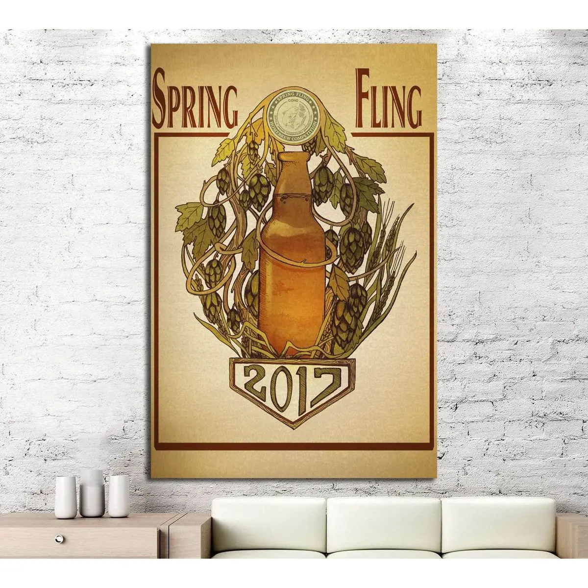 Art №3450 Ready To Hang Canvas Print 1