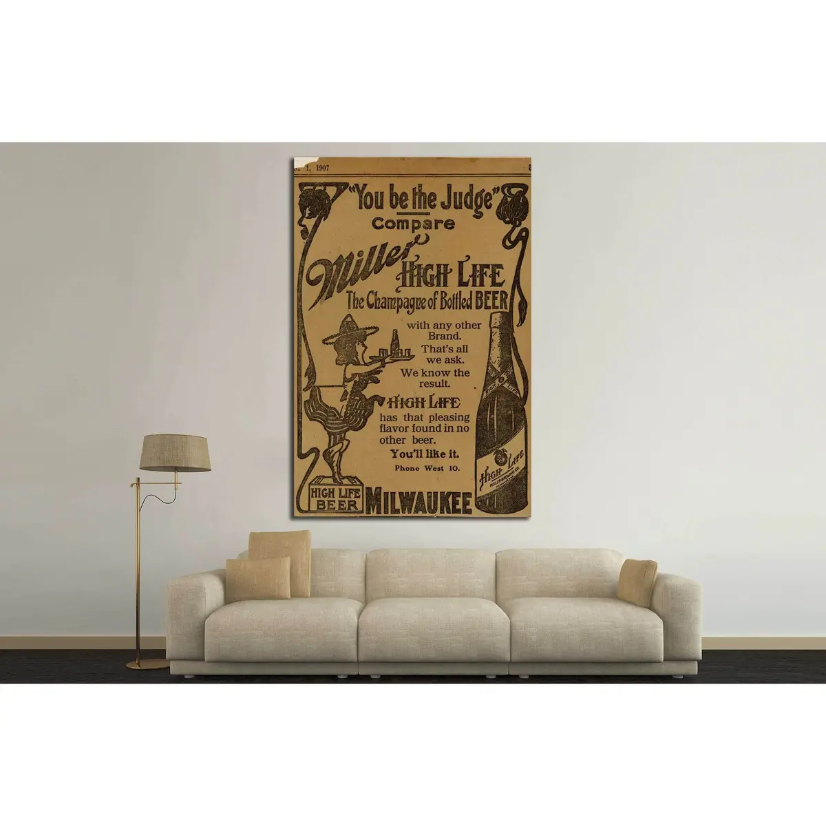 Art №3483 Ready To Hang Canvas Print 2