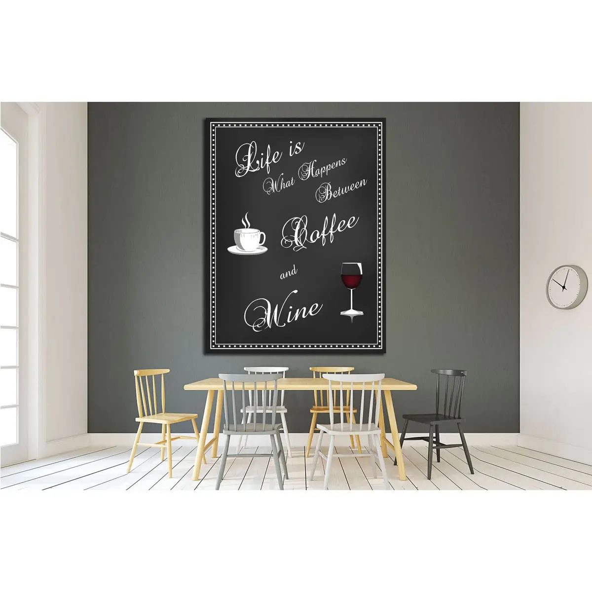 Art Canvas In Vintage Style №4518 Ready To Hang Canvas Print 2
