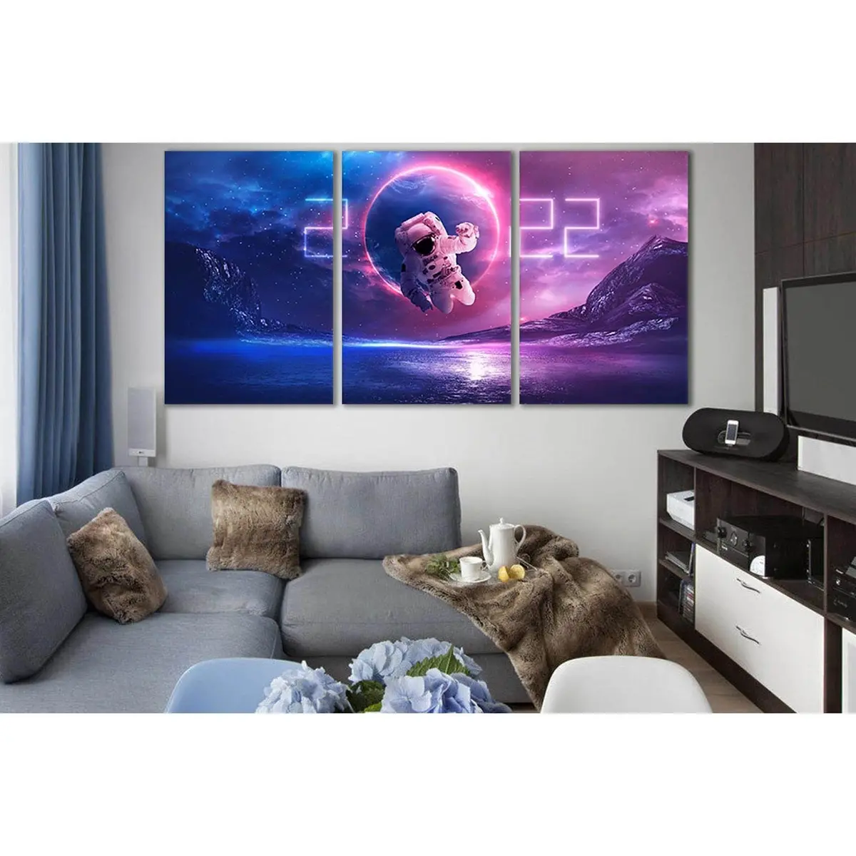 Astronaut 2022 Space №Sl1221 Ready To Hang Canvas Print 5