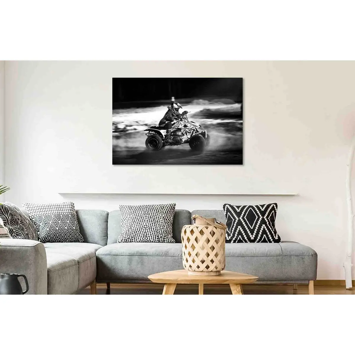Atv Racing №D2816 Ready To Hang Canvas Print 1